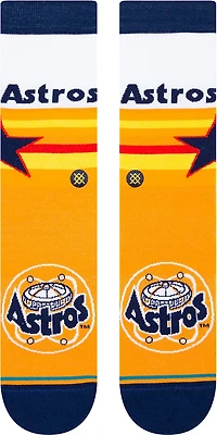 Stance Men's Houston Astros Hey Batter Astrodome Crew Socks
