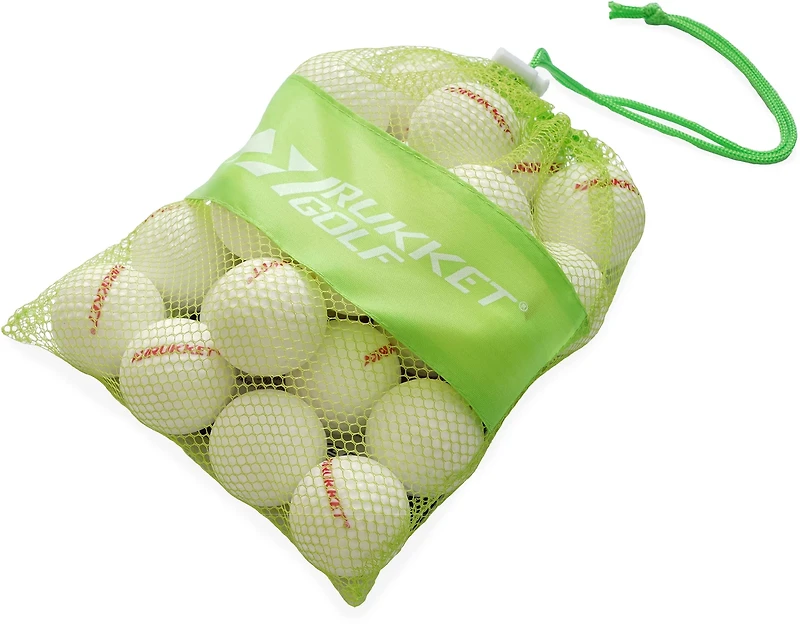 Rukket Sports Tru-Spin Foam Practice Golf Ball 24-Pack