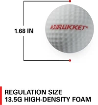 Rukket Sports Tru-Spin Foam Practice Golf Ball 24-Pack