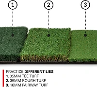Rukket Sports Tri-Turf Attack Hitting Mat