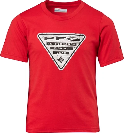 Columbia Sportswear Boys' PFG Camo Short Sleeve T-shirt