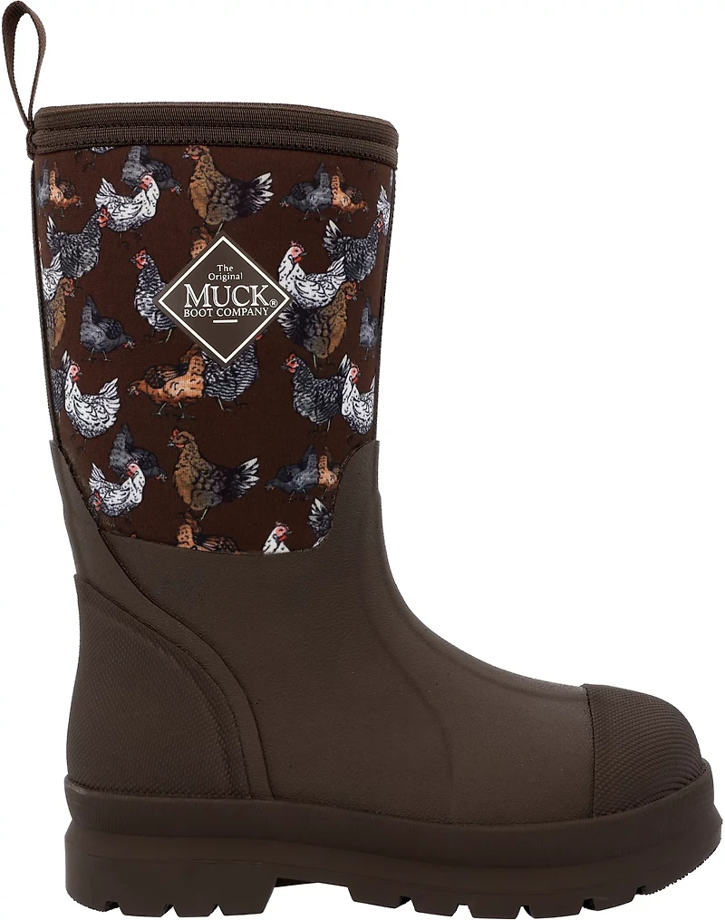 Muck Boot Kids' Chicken Print Chore Classic Boots