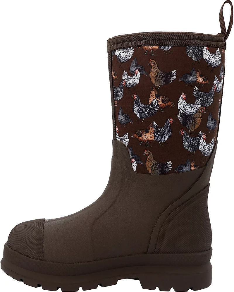 Muck Boot Kids' Chicken Print Chore Classic Boots