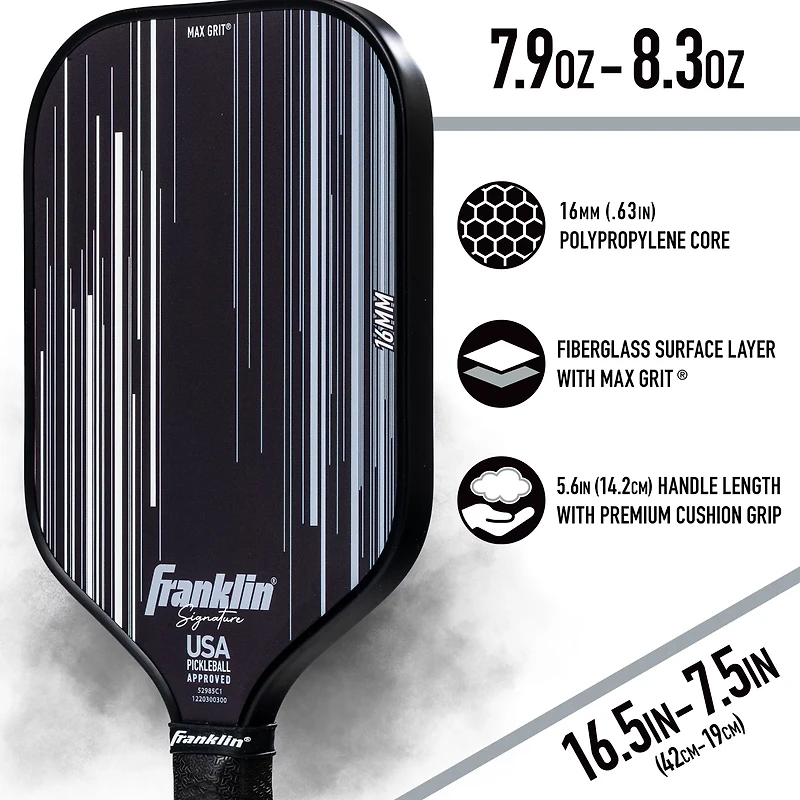 Franklin Signature Series 16mm Pickleball Paddle