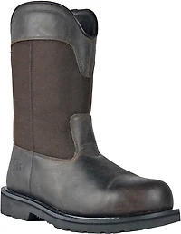 Hoss Boot Company Men's Buck Grizzly Steel Safety Toe Pull On Work Boots