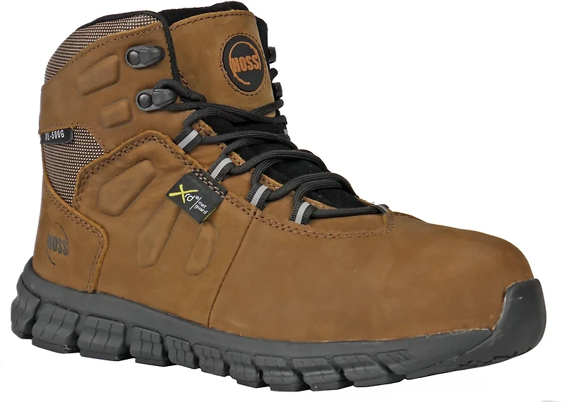 Hoss Boot Company Men's Tickaboo Met Guard Ultra Lite PR Composite Safety Toe Lace Up Work Boots
