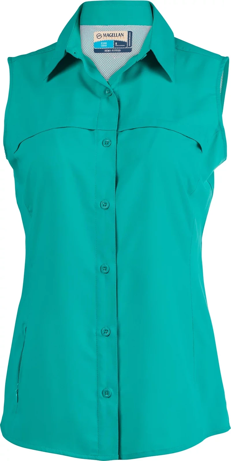 Magellan Outdoors Women's Overcast Sleeveless Fishing Shirt