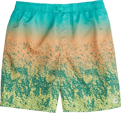 O'Rageous Men's Fish Skin Print E-Boardshorts
