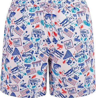 Academy Sports + Outdoors Men's Throwback Retro Boat Shorts 7