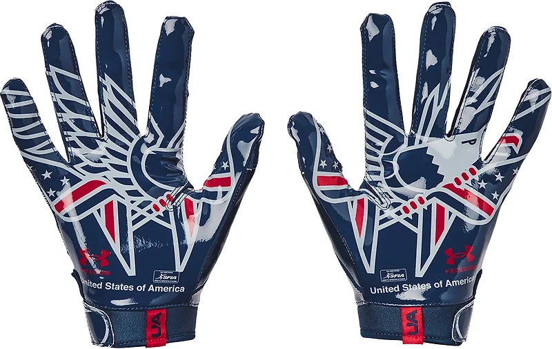 Under Armour Adults' F8 Americana Football Gloves