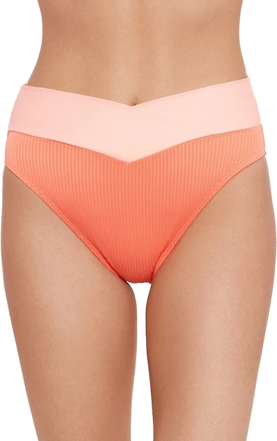 O'Rageous Juniors' Not What It Seams High Waist Swim Bottom