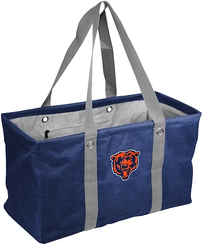 Logo Brands Chicago Bears Crosshatch Picnic Caddy