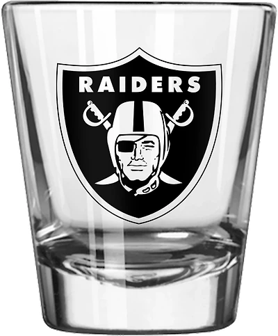 Logo Brands Las Vegas Raiders Gameday 2 oz Shot Glass