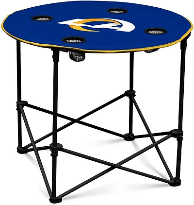 Logo Brands Los Angeles Rams Classic Mark Round Table