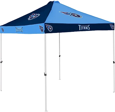 Logo Brands Tennessee Titans Checkerboard Canopy