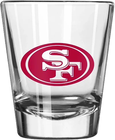 Logo Brands San Francisco 49ers Gameday 2 oz Shot Glass