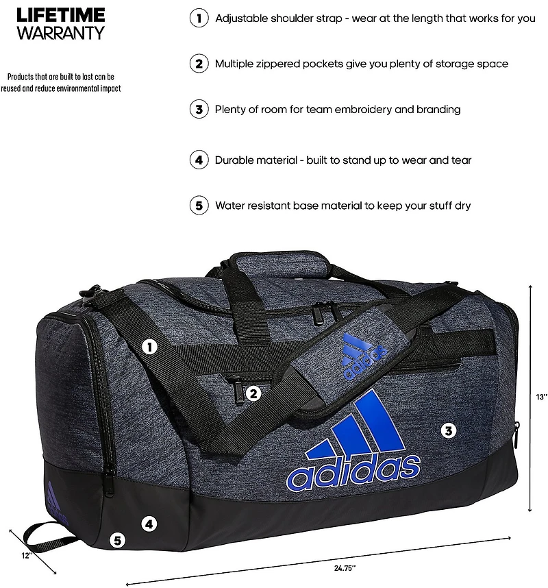 adidas Defender IV Medium Duffel Bag