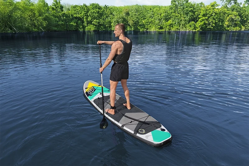 Hydro-Force Aqua Wander TravelTech Convertible Stand-Up Paddleboard Set