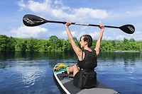 Hydro-Force Aqua Wander TravelTech Convertible Stand-Up Paddleboard Set