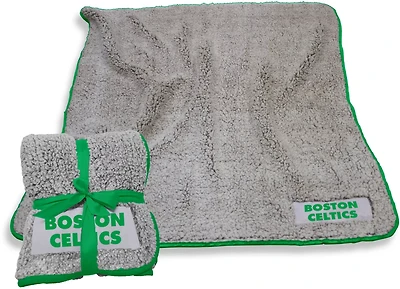 Logo Brands Boston Celtics Frosty Fleece Throw