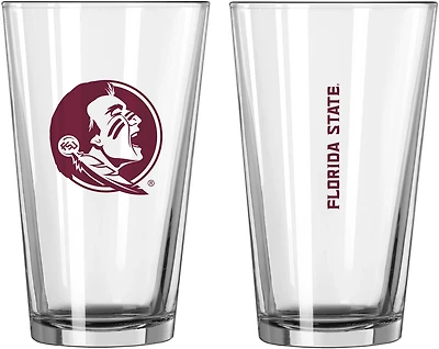 Logo Brands Florida State University 16 oz Gameday Pint Glass