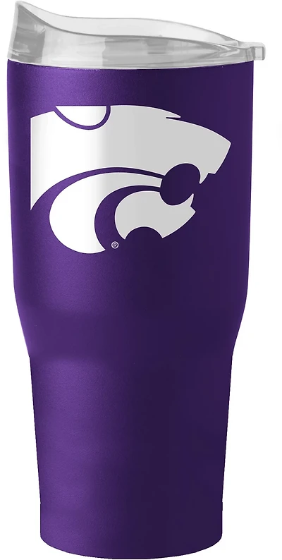 Logo Brands Kansas State University 30 oz Powder Coated Tumbler