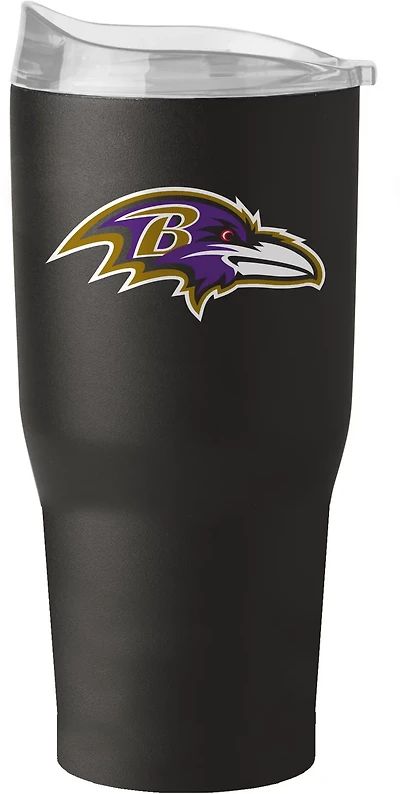 Logo Brands Baltimore Ravens 30oz Flipside Powder Coat Tumbler