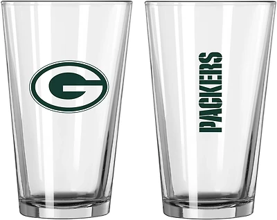 Logo Brands Green Bay Packers 16 oz Gameday Pint Glass