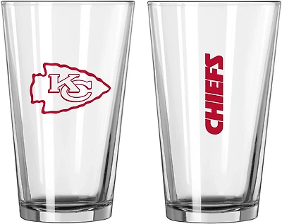 Logo Brands Kansas City Chiefs 16 oz Gameday Pint Glass