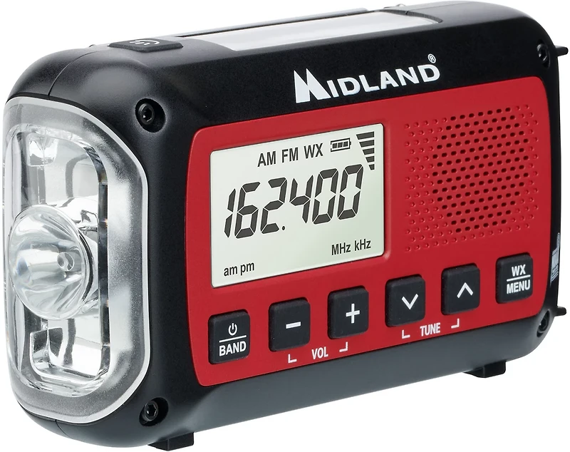 Midland ER40 Rechargeable Emergency Crank Radio