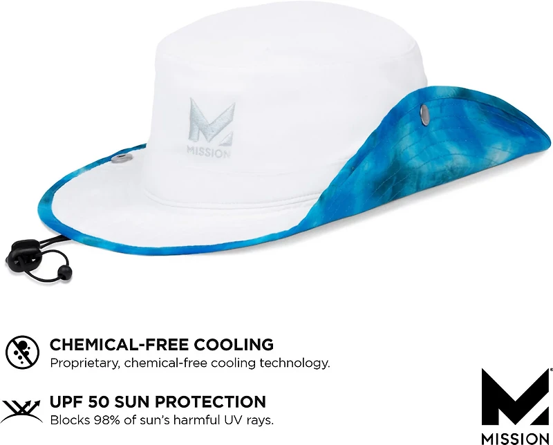 MISSION Adults' Instant Cooling Laser Cut Performance Hat