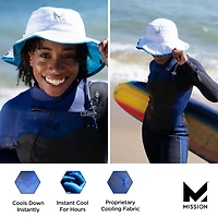 MISSION Adults' Instant Cooling Laser Cut Performance Hat