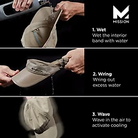 MISSION Adults' Cooling Westchester Etched Hat