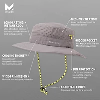 MISSION Adults' Anywhere Etched Camo Cooling Bucket Hat
