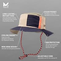 MISSION Adults' Day Tripper Cooling Bucket Hat