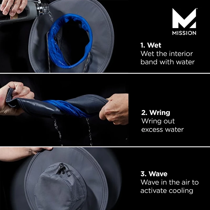 MISSION Adults' Day Tripper Cooling Bucket Hat