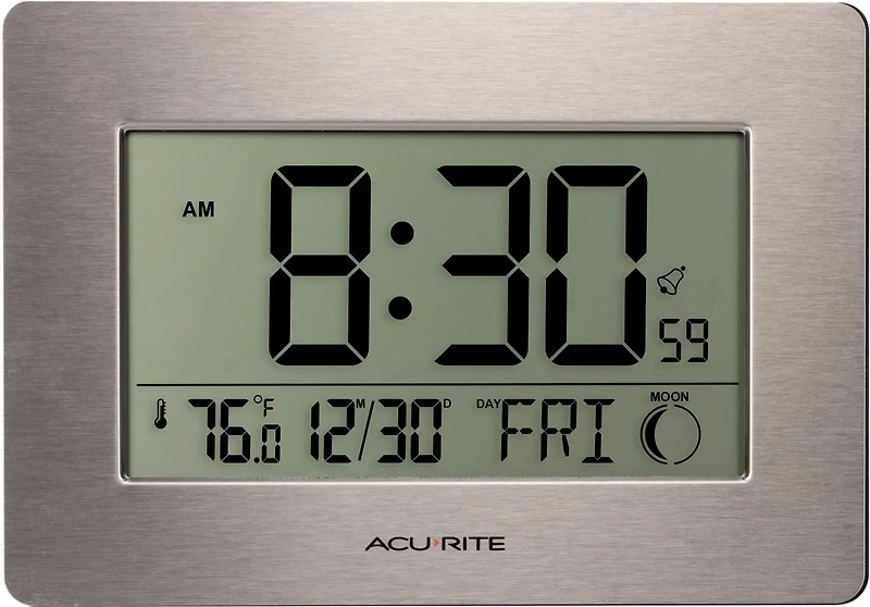 AcuRite Wireless Digital Wall and Tabletop Clock