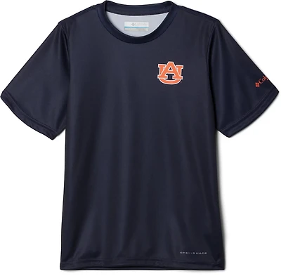 Columbia Sportswear Youth Auburn University Terminal Tackle Short Sleeve Shirt