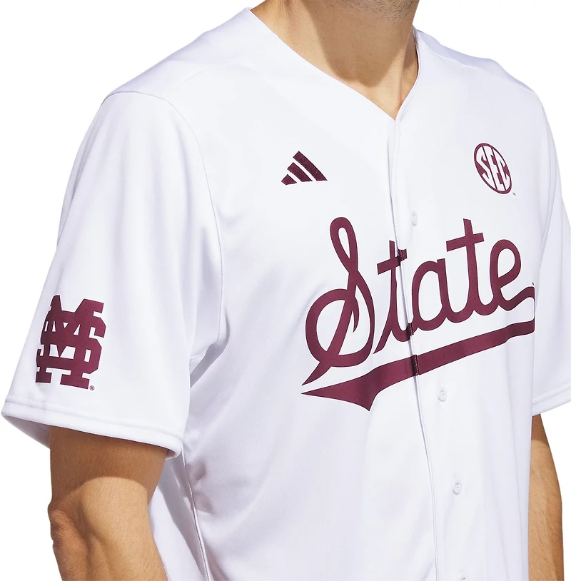 adidas Men's Mississippi State University Replica Basketball Jersey