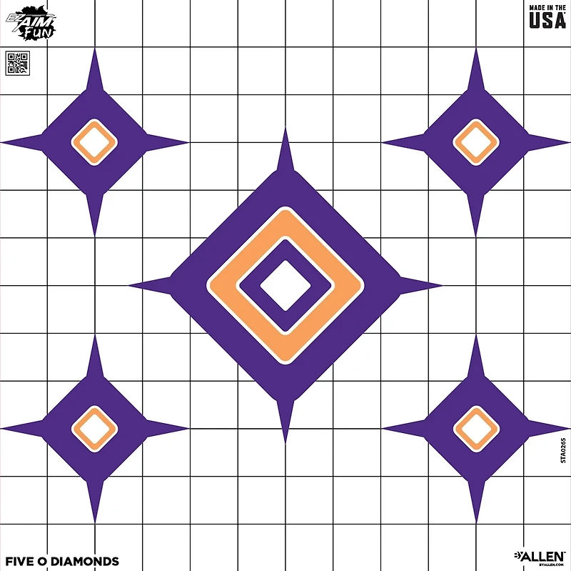 Allen Company EZ Aim Fun Paper Dialing In More Targets 9-Pack