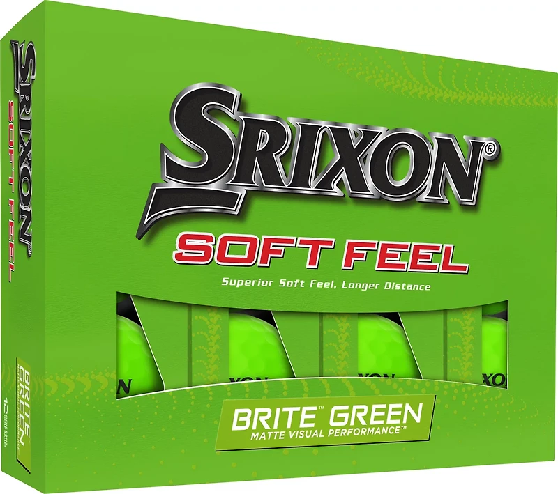 SRIXON Soft Feel Brite 13 2023 Golf Balls 12-Pack