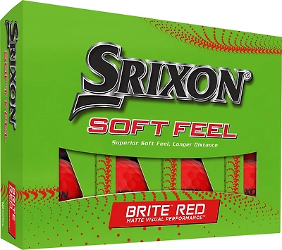 SRIXON Soft Feel Brite 13 2023 Golf Balls 12-Pack