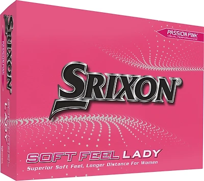 SRIXON Soft Feel Lady 13 2023 Golf Balls 12-Pack