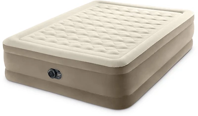 INTEX Dura-Beam Deluxe Queen Ultra-Plush Airbed with Fiber-Tech RP