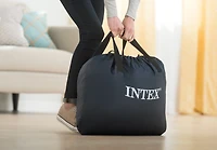 INTEX Dura-Beam Deluxe Queen Ultra-Plush Airbed with Fiber-Tech RP