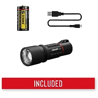 Coast XP6R Rechargeable Dual Power Flashlight