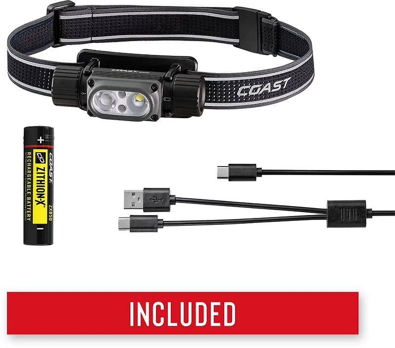 Coast WPH30R Rechargeable Headlamp