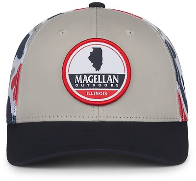 Magellan Outdoors Men's IL Badge State Cap