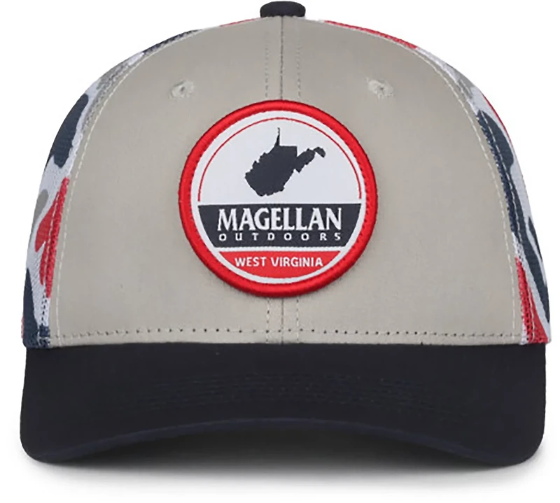 Magellan Outdoors Men's WV Badge State Cap