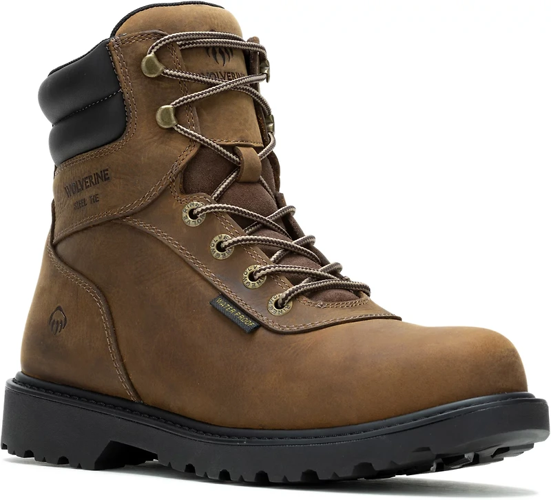Wolverine Men's Iron Ridge Steel EH Toe Lace Up Work Boots